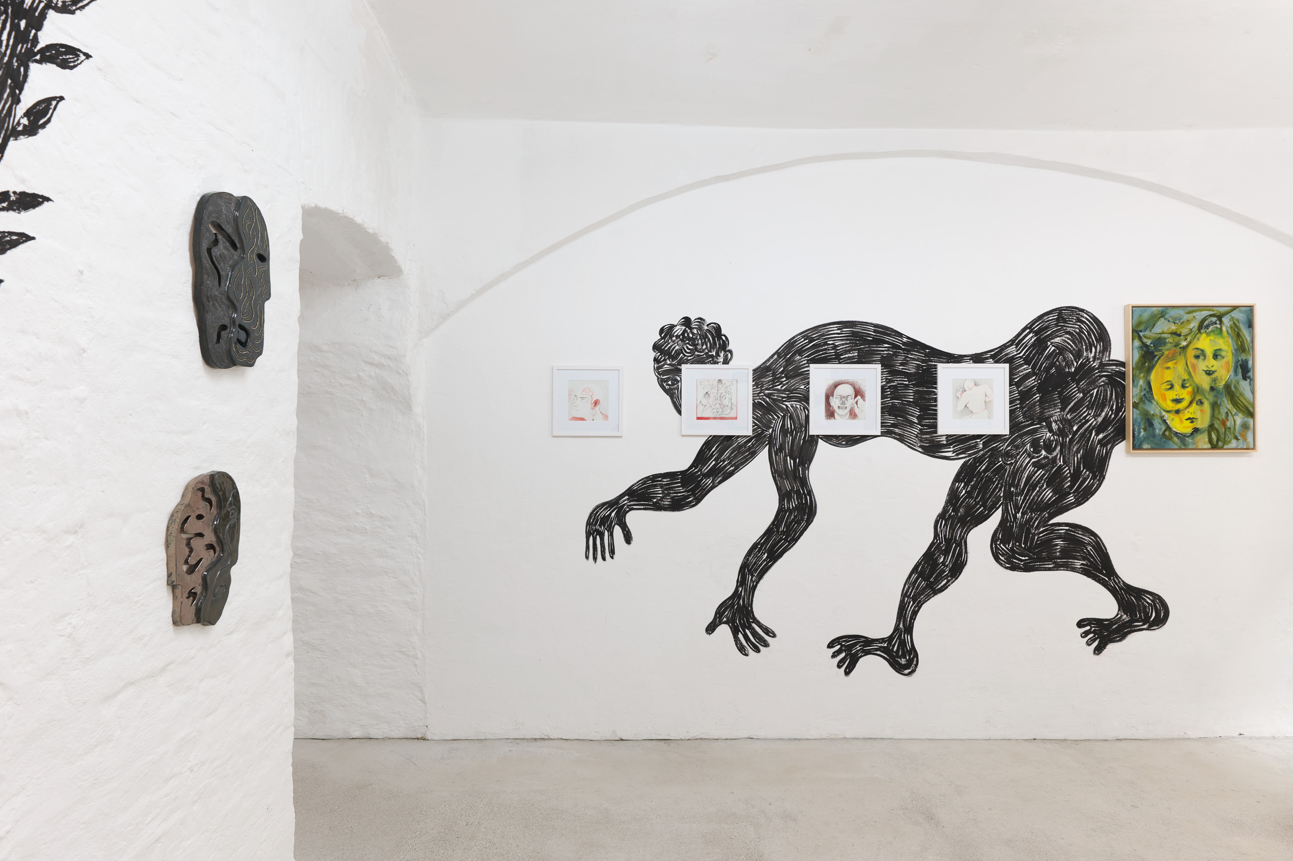 Exhibition view (Monika Grabuschnigg, Enver Hadzijaj, Rade Petrasević) Exhibition view (Monika Grabuschnigg, Enver Hadzijaj, Rade Petrasević)