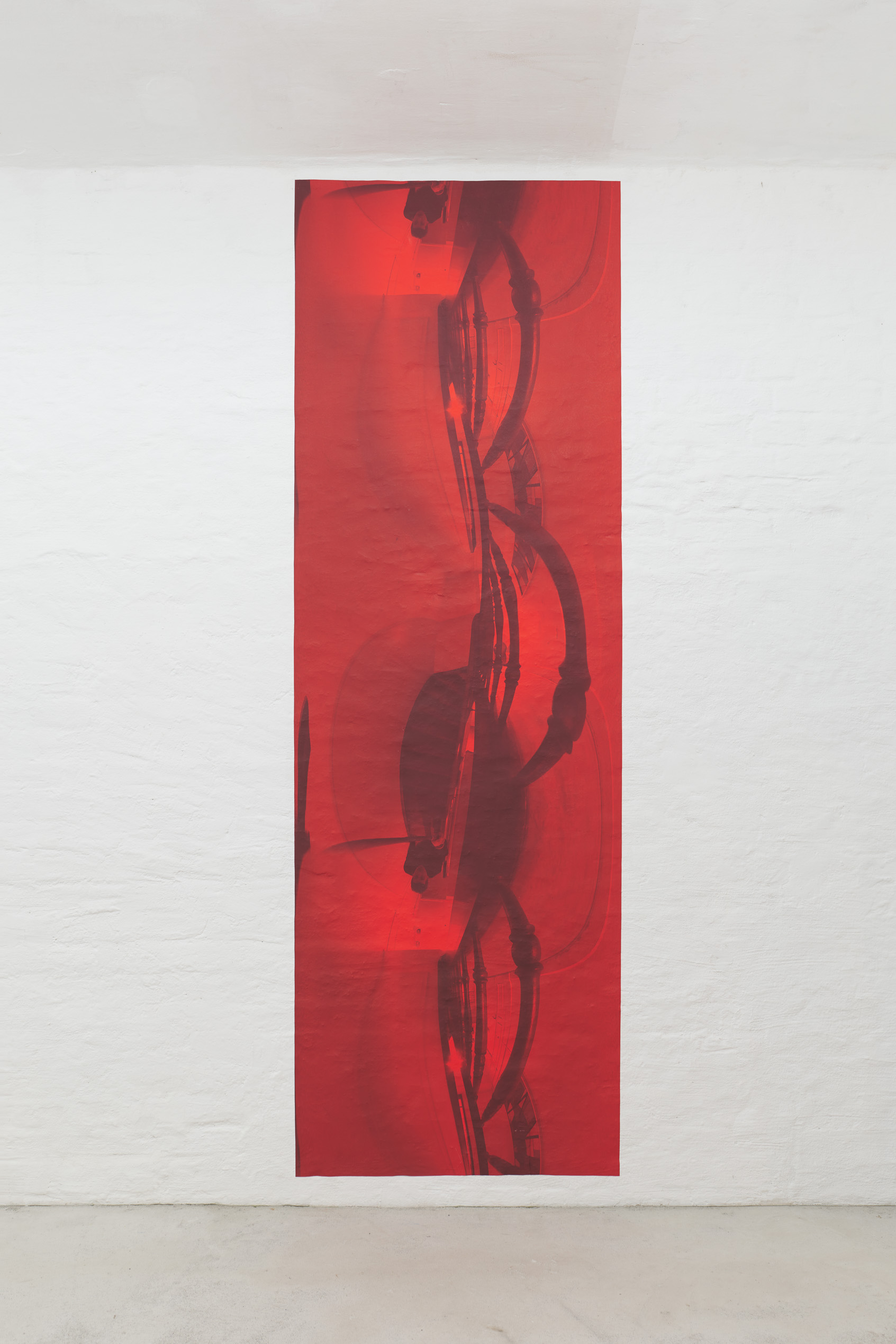 Staged Stair I, 2019, self adhesive vinyl, 275x90cm Staged Stair I, 2019, self adhesive vinyl, 275x90cm