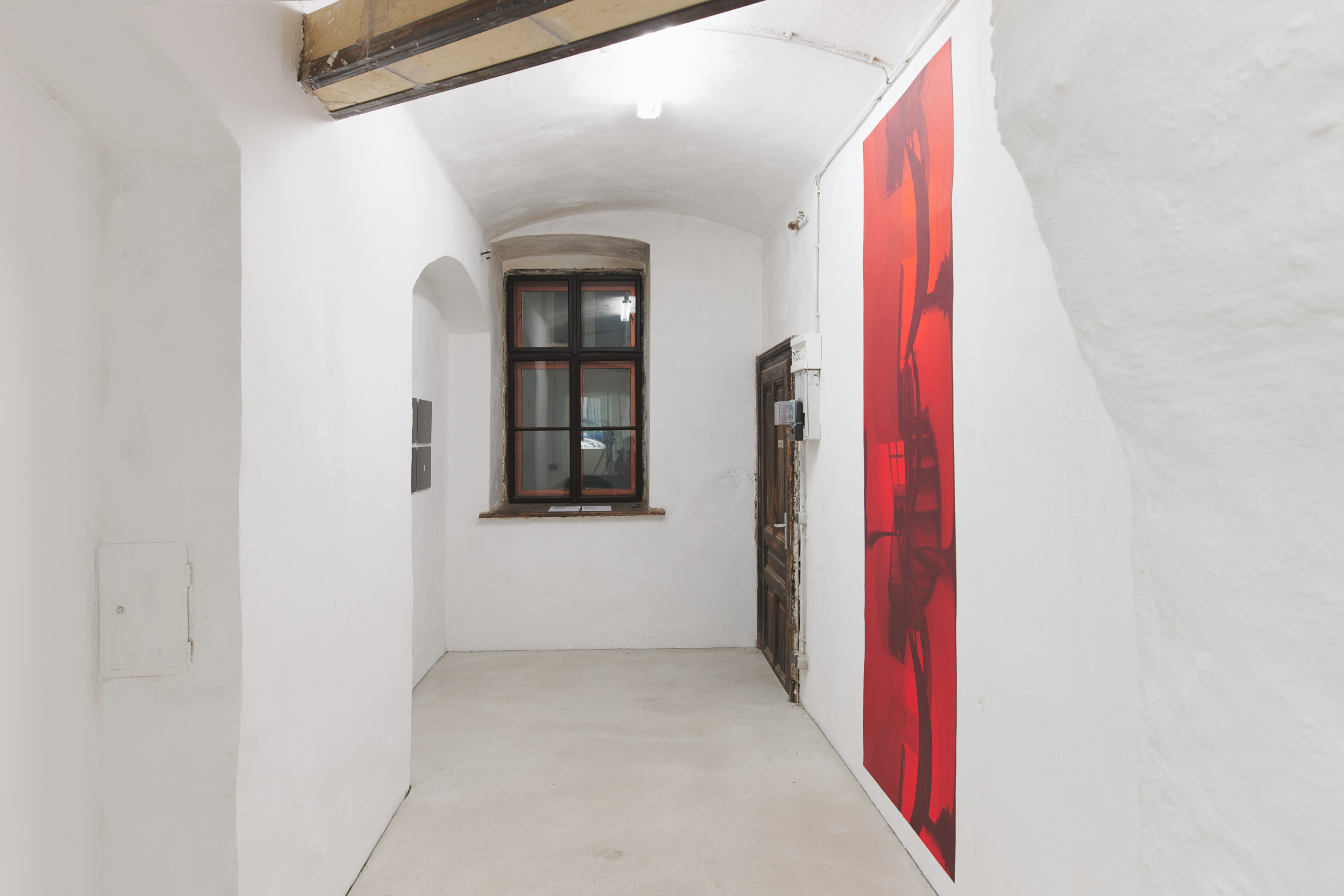 Staged Stair II, 2019, self adhesive vinyl, 270x90cm Staged Stair II, 2019, self adhesive vinyl, 270x90cm