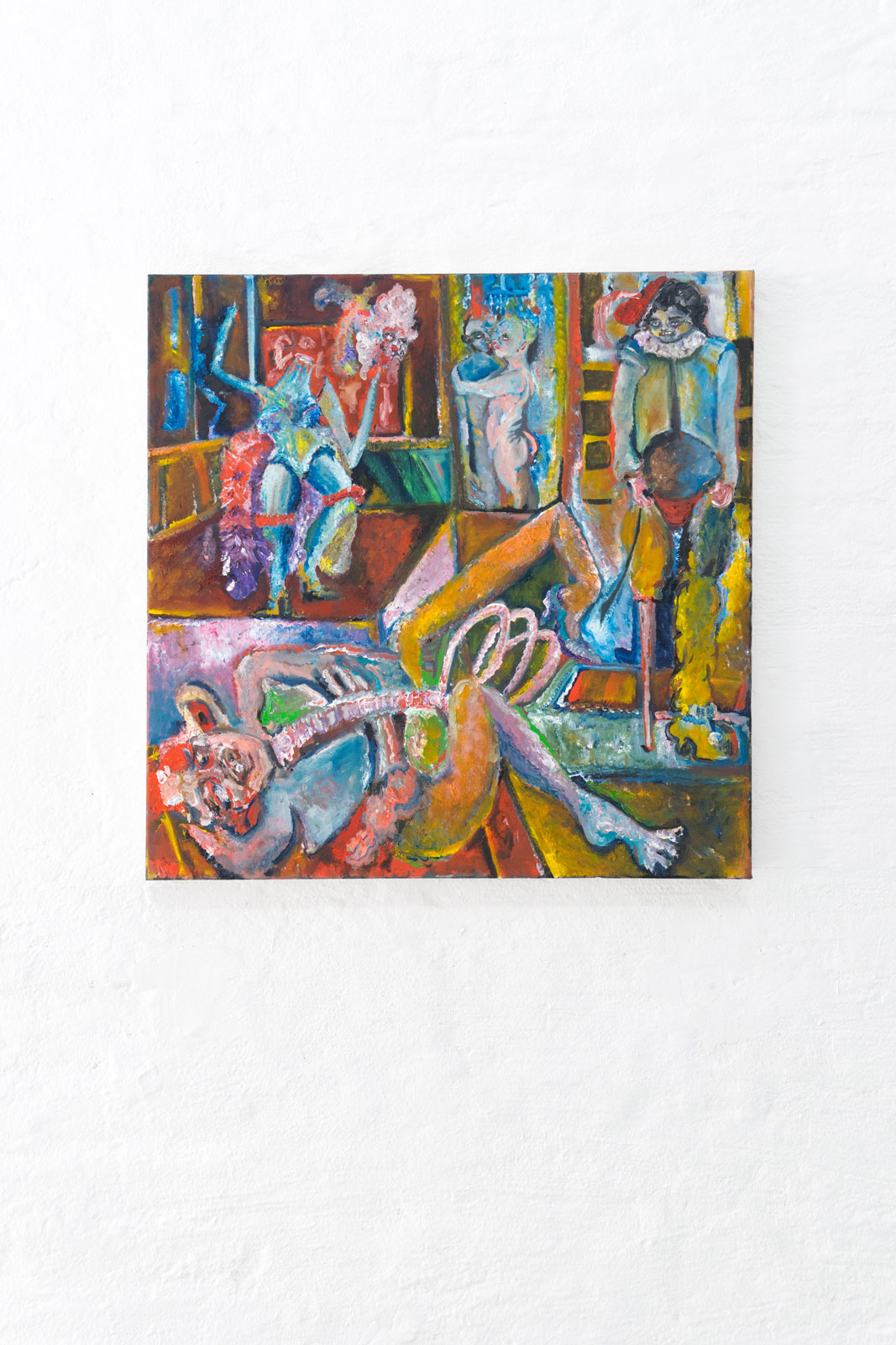 Joseph Geagan, Venison Gravy, 2018, Oil on canvas, 70 x 70 cm Joseph Geagan, Venison Gravy, 2018, Oil on canvas, 70 x 70 cm