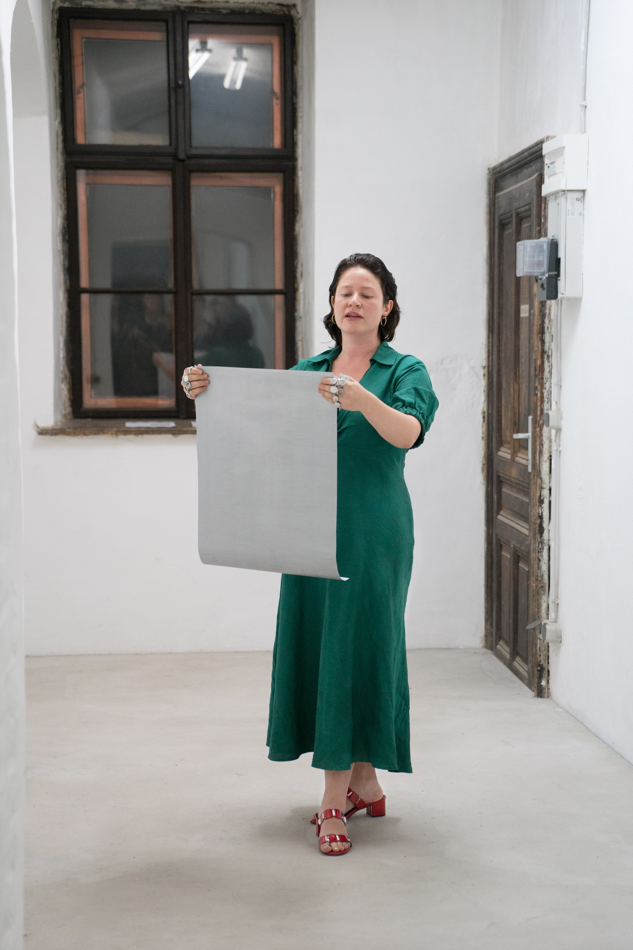 Diana Barbosa Gil reading Found Feelings by Lucia Elena Průša, June 28, 2018 Diana Barbosa Gil reading Found Feelings by Lucia Elena Průša, June 28, 2018