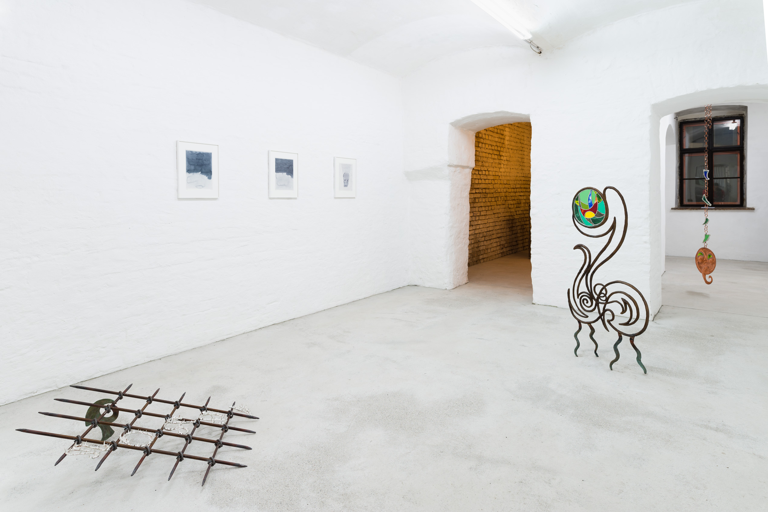 Michael Fanta, Emelie Sandström, exhibition view Michael Fanta, Emelie Sandström, exhibition view