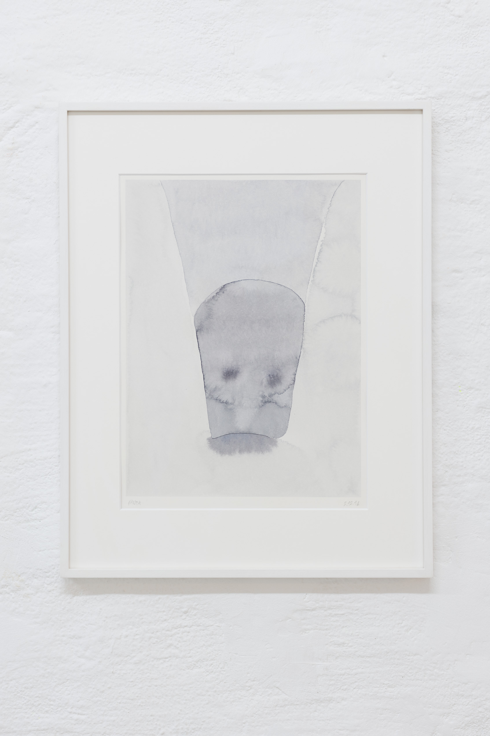 Michael Fanta, no sleep, 2018, Watercolor on paper Michael Fanta, no sleep, 2018, Watercolor on paper