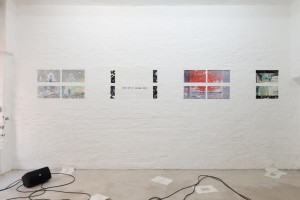 Exhibition view (Robin Waart, Connor Camburn, Emma Sims)