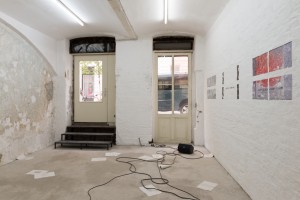 Exhibition view (Robin Waart, Connor Camburn, Emma Sims)