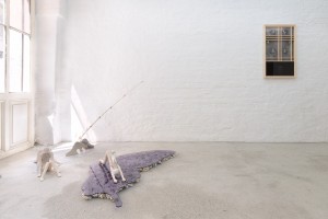 Chiara Bals & Jumpei Shimada, time sits crosslegged, exhibition view