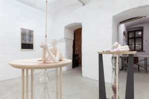 Chiara Bals & Jumpei Shimada, time sits crosslegged, exhibition view