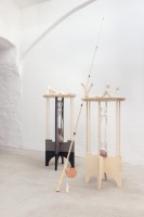 Chiara Bals & Jumpei Shimada, time sits crosslegged, exhibition view