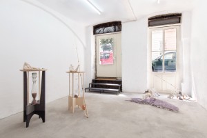 Chiara Bals & Jumpei Shimada, time sits crosslegged, exhibition view