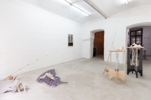 Chiara Bals & Jumpei Shimada, time sits crosslegged, exhibition view