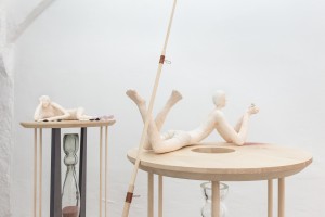 Chiara Bals & Jumpei Shimada, time sits crosslegged, exhibition view