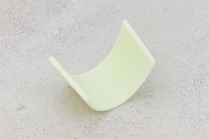 Kerstin von Gabain: Shell (light green), 2020; wax